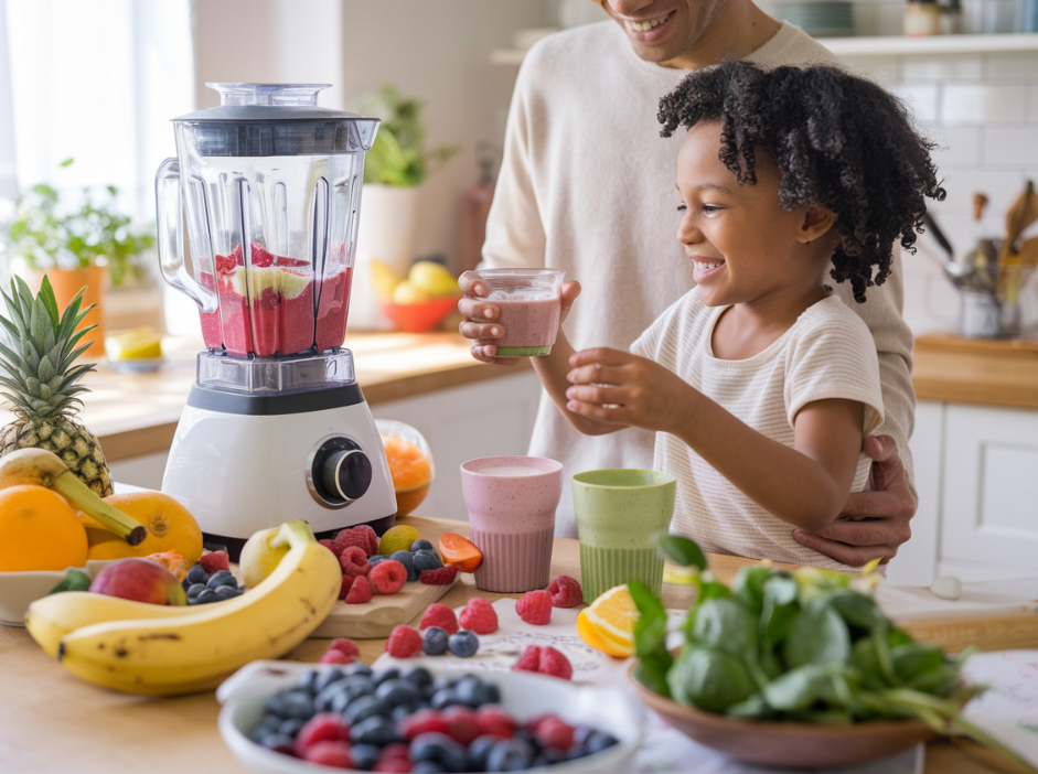 Are homemade smoothies healthy for kids